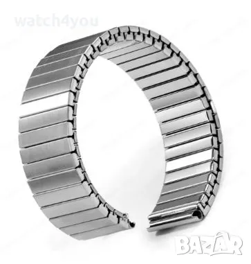 НОВА СТОМАНЕНА ЛАСТИЧНА ВЕРИЖКА ЗА ЧАСОВНИК.ЛАСТИЧНИ ВЕРИЖКИ ЗА ЧАСОВНИЦИ РАЗТЕГАТЕЛНА ВЕРИЖКА , снимка 4 - Други - 35463300