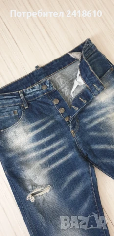 DSQUARED2 Italy Jeans Mens Size 32/48  ОРИГИНАЛ Мъжки Дънки!, снимка 8 - Дънки - 51366230