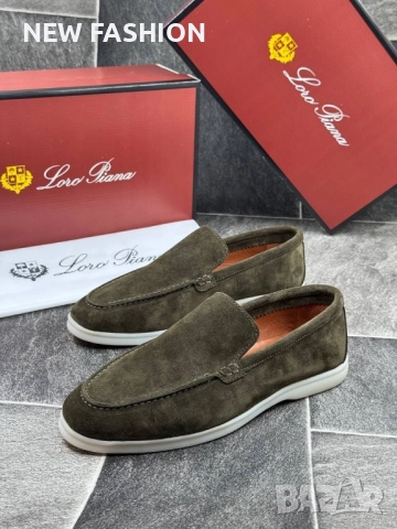 Мъжки Обувки -Естествена Кожа ✨LORO PIANA , снимка 10 - Ежедневни обувки - 51473586