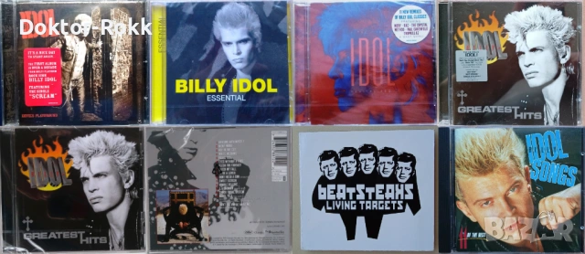 Billy Idol + Beatsteaks - оригинални и неофициални дискове