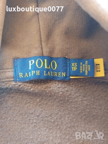 Използван в отлично състояние без етикет суичър Ralph Lauren Polo XS, снимка 4 - Спортни дрехи, екипи - 52248139