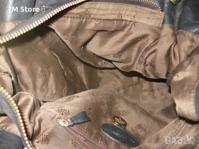 Mulberry дамска чанта естествена кожа, снимка 11 - Чанти - 49748737