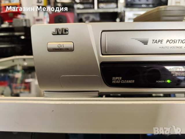 Видео JVC HR-P185EE с дистанционно. В отлично техническо и визуално състояние., снимка 3 - Плейъри, домашно кино, прожектори - 51089500
