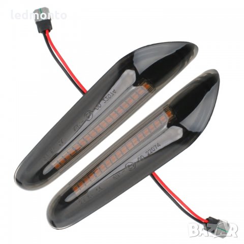 Бягащи лед мигачи,  лед мигачи BMW E46 E87 E88 E90 E60, снимка 6 - Части - 34630699