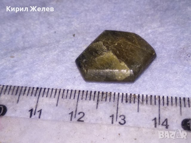 СТАР РЪЧНО ФАСЕТИРАН и ШЛИФОВАН РЯДЪК ПОЛУСКЪПОЦЕНЕН КАМЪК 31214, снимка 9 - Други - 41638536