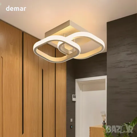 LED плафон 29 см, 32 W, с избор на светлина 3000–6000 K