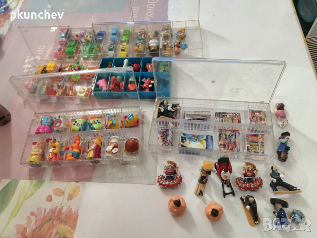 Играчки от яйца Kinder 56 броя, снимка 6 - Колекции - 44926173