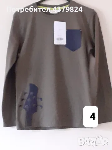 Нови немски блузи за момче с этикет, р. 134/140, снимка 5 - Детски Блузи и туники - 48990093