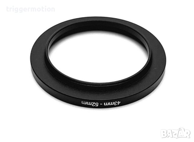 Преходник за филтър на резба за обектив, Различни размери, Step-UP Lens Filter Adapter Ring НОВ!, снимка 14 - Обективи и филтри - 41470200