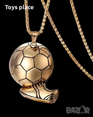 Ново футболни колие Златната обувка , снимка 2 - Фен артикули - 51874196