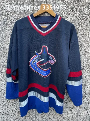  Canucsk ice Hockey Jersey Vancouver тениска