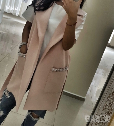 Дамски стилен елек FOTEVA, снимка 8 - Елеци - 53056442