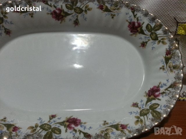 Полски порцелан плато елипса , снимка 2 - Антикварни и старинни предмети - 44232430