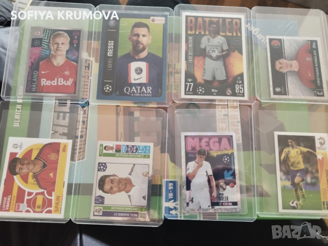 Продавам футболни карти и стикери , снимка 4 - Фен артикули - 52964937