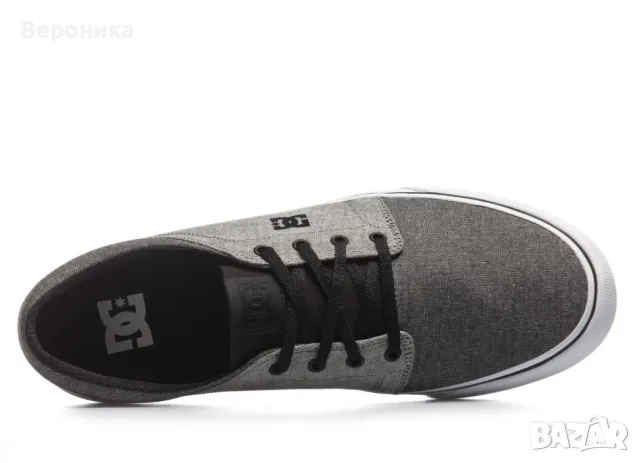 Оригинални обувки - DC сиви (кецове, гуменки, маратонки), снимка 1