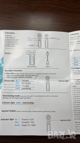 ЧЕРЕН ПЕТЪК Въздушен вентилатор,130000 RPM,Techsuit, снимка 6 - Друга електроника - 52098936