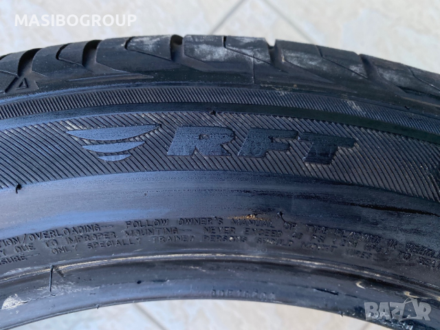 Гуми летни гума 225/50/18” BRIDGESTONE TURANZA T001,RFT, снимка 7 - Гуми и джанти - 44566534