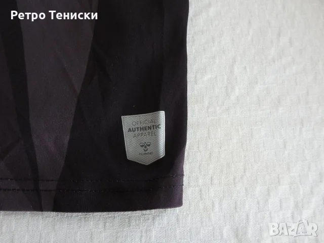 Тениска • Hummel • черно • размер S • Деца, снимка 4 - Тениски - 56319366