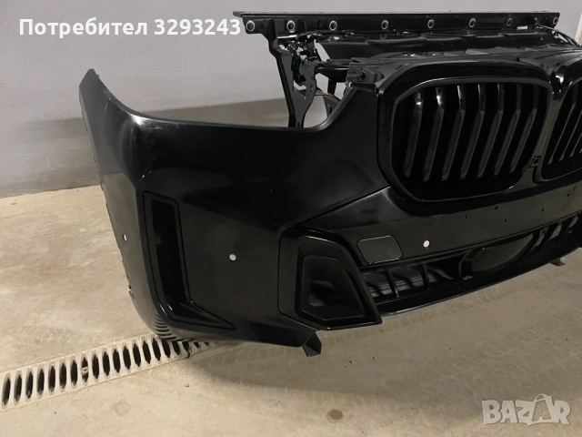 Напълно окомплектована предна броня и преден панел за BMW X5 LCI M SPORT, снимка 2 - Части - 53801884