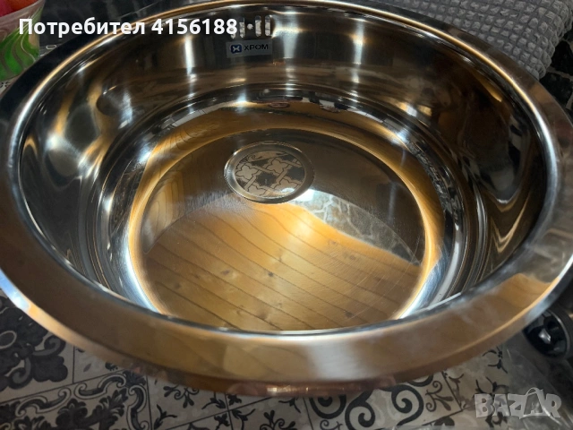 Еднокоритен умивалник за вграждане, снимка 2 - Мивки - 53686232