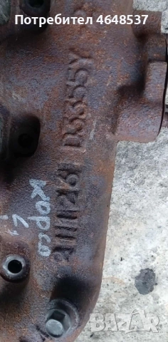 Изпускателен колектор за Опел Корса С 1.7 DTi 2003г 75к.с исузу, снимка 2 - Части - 52538090