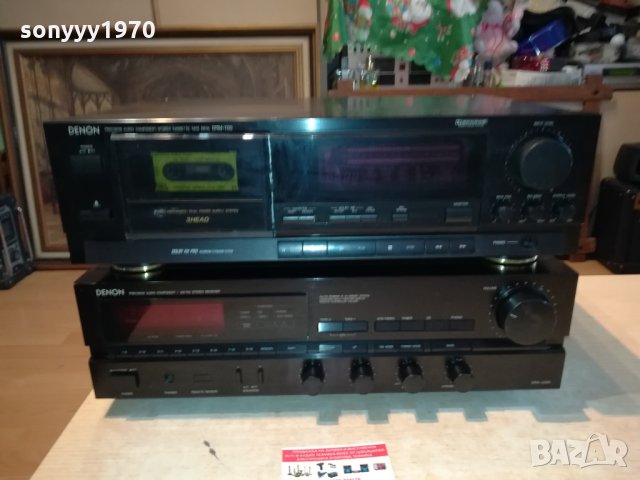 denon 3head deck+denon receiver 1502221108, снимка 2 - Ресийвъри, усилватели, смесителни пултове - 35794072