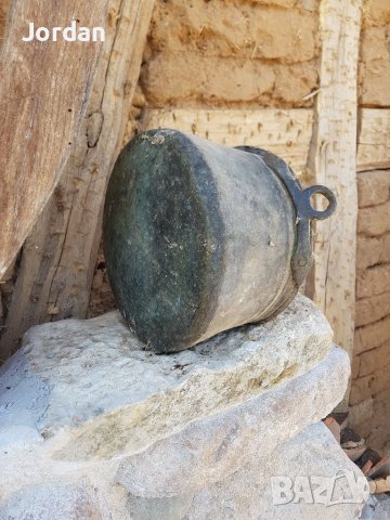 Медно старинно котле, снимка 2 - Антикварни и старинни предмети - 42013140
