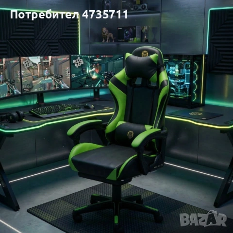 Ергономичен геймърски стол , снимка 2 - Столове за офис - 53858378