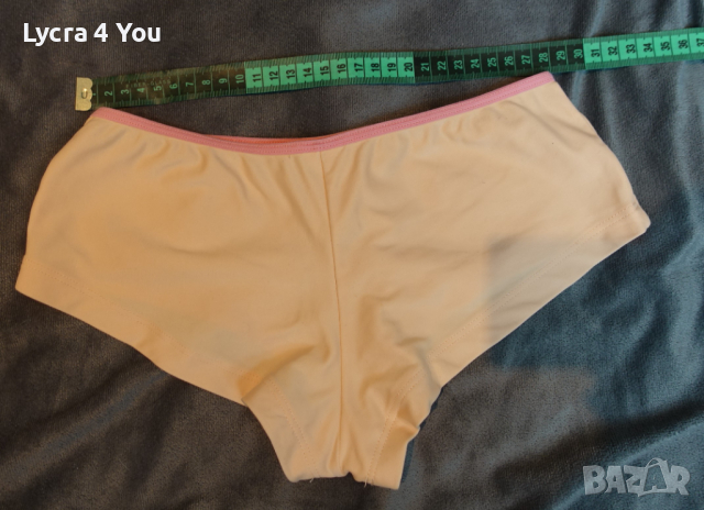 Дамски боксер в светло оранжев цвят С/М размер, снимка 8 - Бельо - 36426452