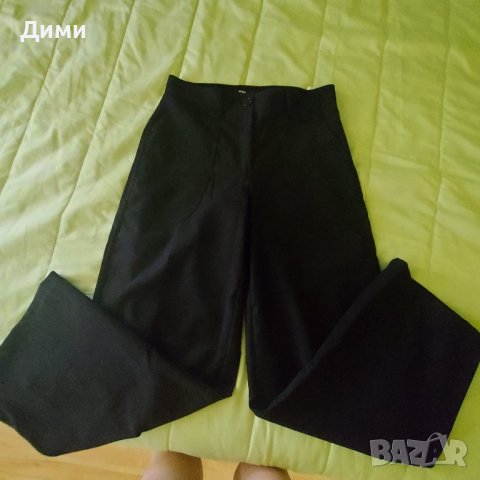 Черни панталони Палацо, снимка 3 - Панталони - 41876885