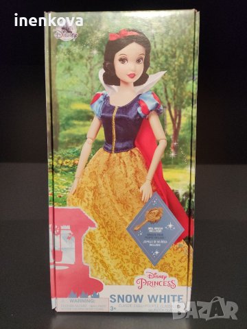 Оригинална кукла Снежанка и седемте джуджета - чупещи стави - Дисни Стор Disney Store , снимка 3 - Кукли - 36595590