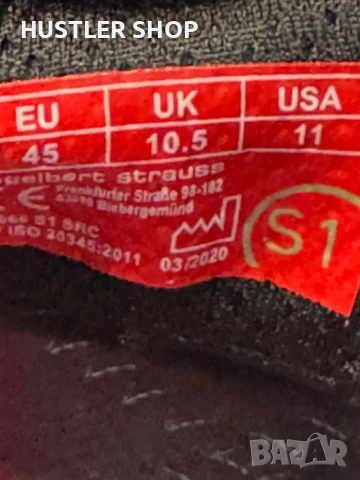 Летни работни обувки с метално бомбе ENGELBERT STRAUSS.Номер 45, снимка 7 - Други - 51009660