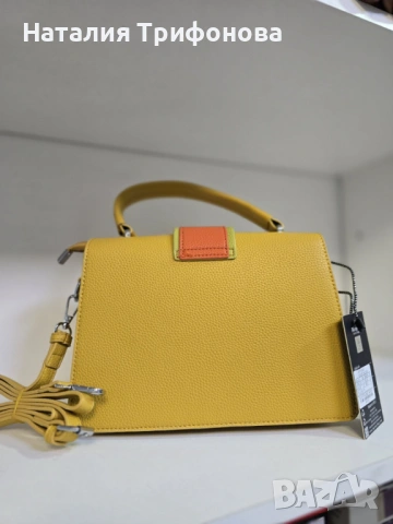 Елегантна дамска чанта в 7 цвята - компактна и стилна за всеки повод, снимка 8 - Чанти - 53406302