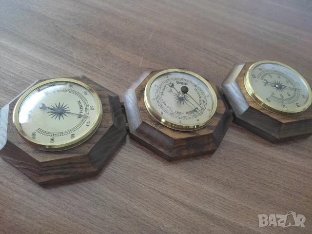 Ретро метеорологична станция* Термометър* Влагомер* Барометър* 