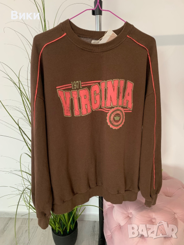 Дамски суичър в размер М нов с етикет, снимка 2 - Суичъри - 44514565