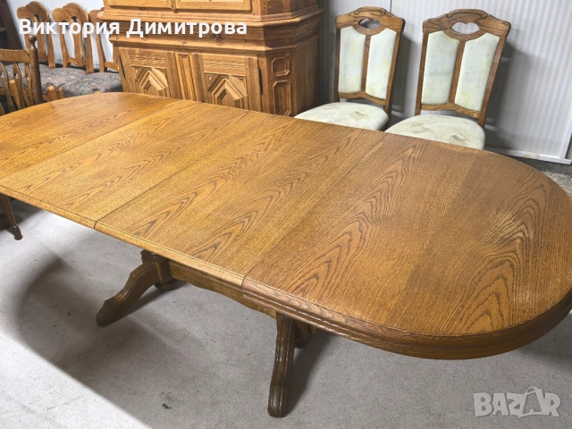 Разтегателна трапезна маса , снимка 2 - Маси - 52907416