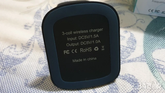 Безжично зарядно, снимка 10 - Безжични зарядни - 51076984