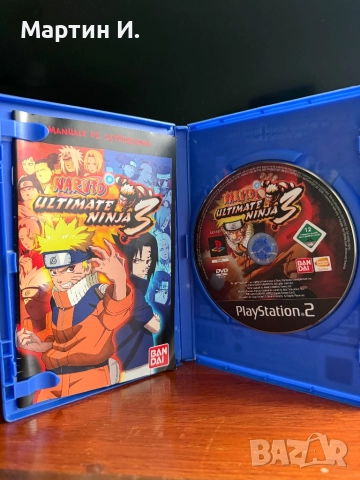 Naruto ultimate ninja 3 PS2, снимка 2 - Игри за PlayStation - 52720294