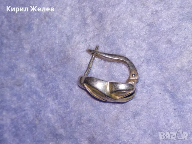 СТИЛНА ВЕНТИДЖ АРТ ОБЕЦА СРЕБРО 925 АНГЛИЯ МАЙСТОРСКА СТАРА БИЖУТЕРСКА ИЗРАБОТКА 38218, снимка 10 - Обеци - 40938765