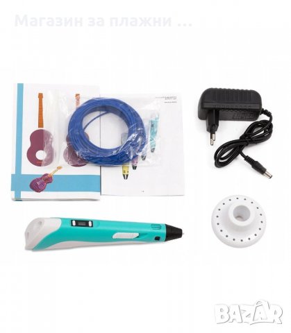 3D-ПИСАЛКА ЗА ПРОСТРАНСТВЕНО РИСУВАНЕ И МОДЕЛИРАНЕ - код 3087, снимка 6 - Рисуване и оцветяване - 34131783