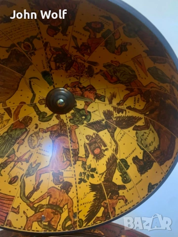 Винтидж бар-глобус / мини бар за алкохол – 100 см, снимка 12 - Други - 53837634