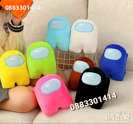 Among Us Амонг ъс Плюшени играчки Amongus, снимка 3 - Плюшени играчки - 40975849