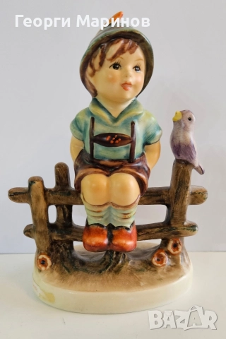 Goebel Hummel, порцеланова фигура, Wayside Harmony, TMK6, 111 3/0, 1986 г.