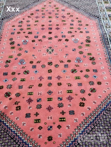 Ръчно тъкан вълнен персийски килим.Антика за ценители., снимка 5 - Килими - 51464918