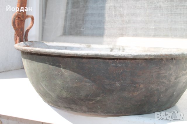 Меден тиган, снимка 2 - Антикварни и старинни предмети - 41065879