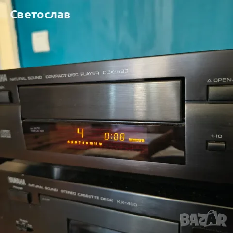 YAMAHA RECEIVER, CASSETTE DECK, COMPACT DISC PLAYER, снимка 7 - Ресийвъри, усилватели, смесителни пултове - 56086196