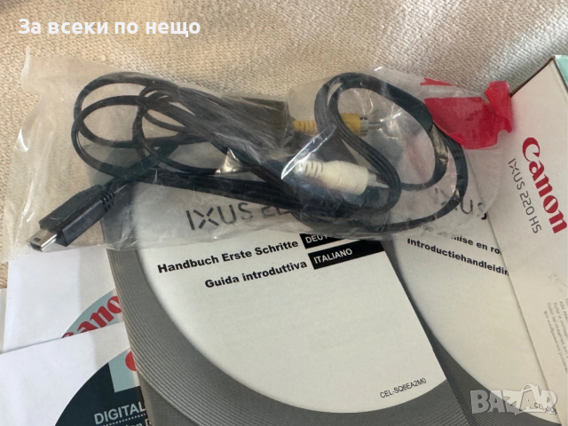 ЗА РЕМОНТ ИЛИ ЗА ЧАСТИ! Цифров фотоапарат Canon IXUS 220 HS, снимка 3 - Фотоапарати - 53411091