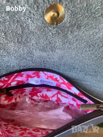Дизайнерска кожена чанта SORUKA, BARCELONA, снимка 4 - Чанти - 50336870