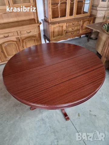 К-т Масивна Трапезна Разтегателна Маса+6 бр.Стола-внос от Германия! 