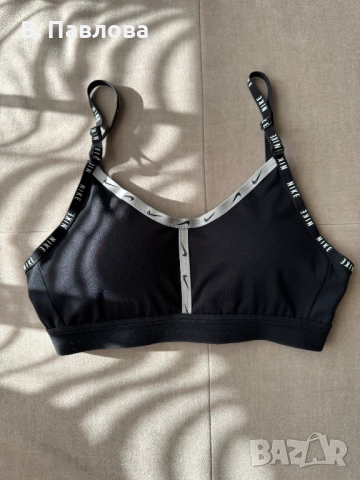 NIKE Спортен сутиен Indy, размер S